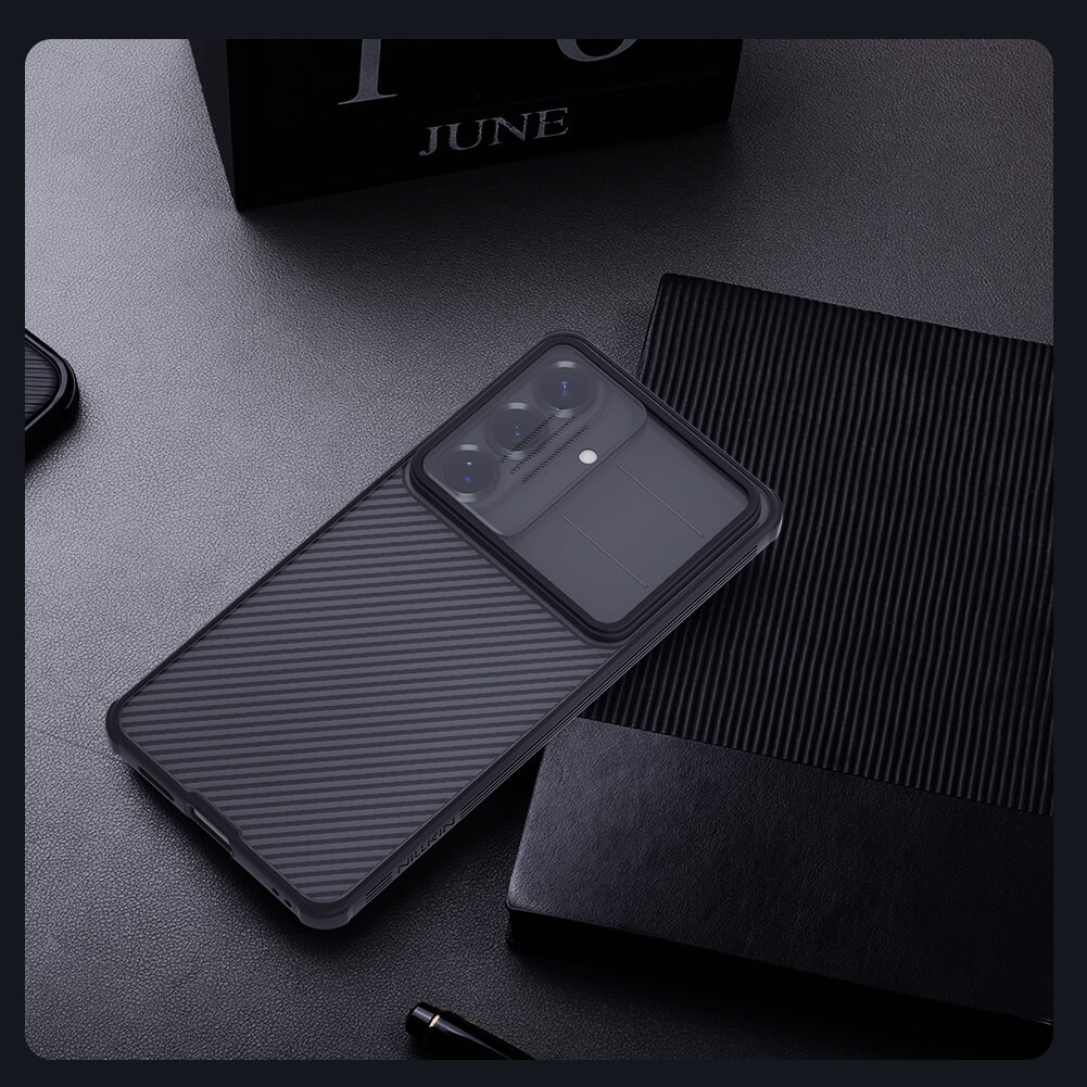 Чехол-крышка NILLKIN для Samsung Galaxy S26 (серия CamShield Pro Clear version)